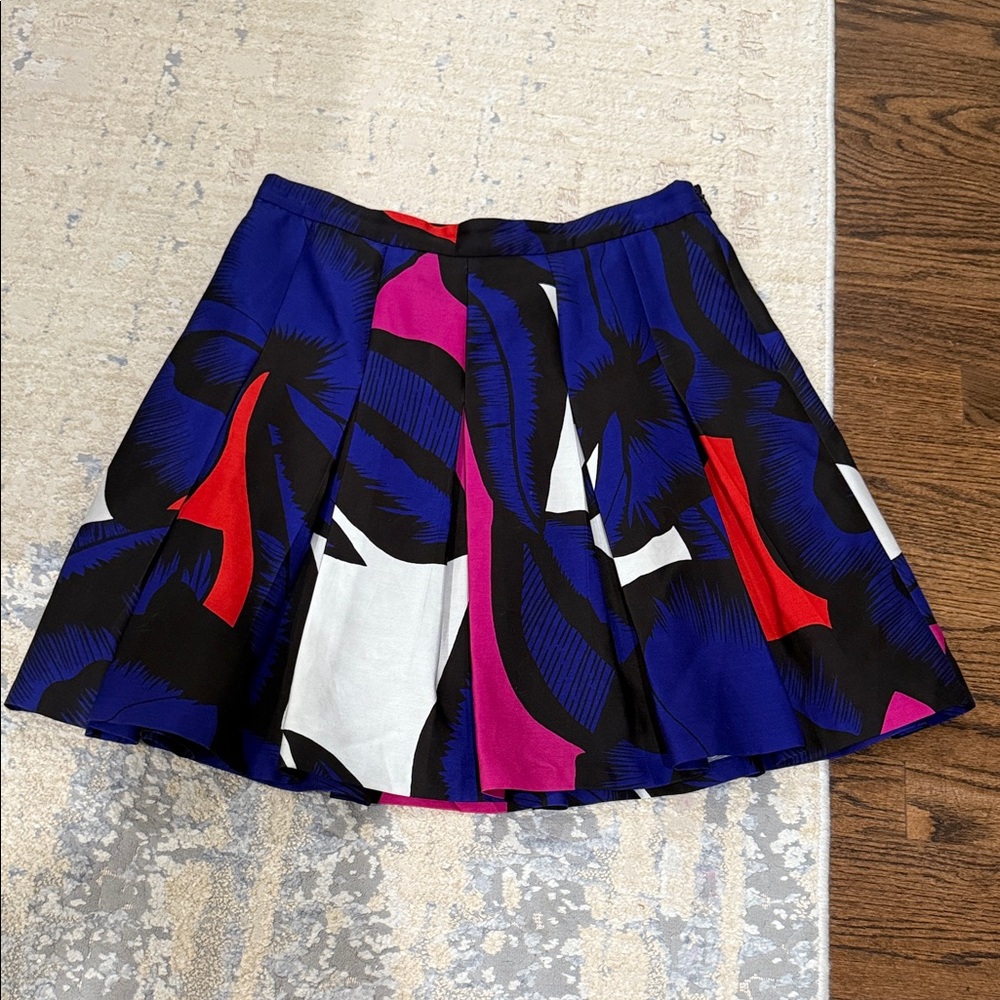 Diane von Furstenberg - Colorful Pleated Skirt